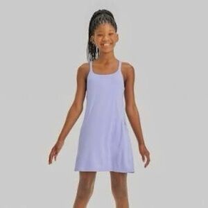 🎾 All in motion 🎾 kids activewear Light Purple Sleeveless Dress. Size S6/7